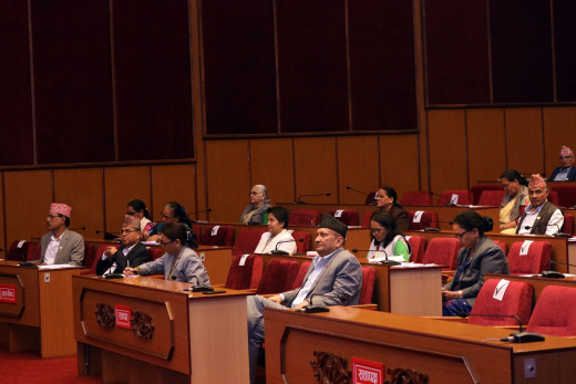 एमालेको अवरोधपछि राष्ट्रिय सभा बैठक स्थगित 